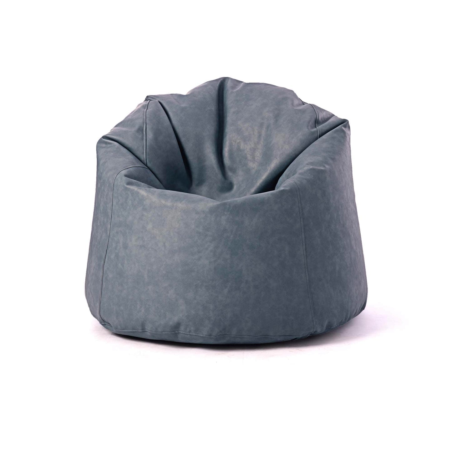 Penguin Group Bean Bags Grey Premium Leather Bean Bag