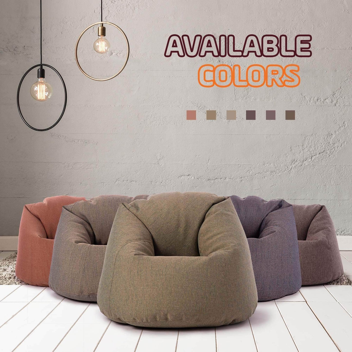 Penguin Group Bean Bags Premium Linen Bean Bag