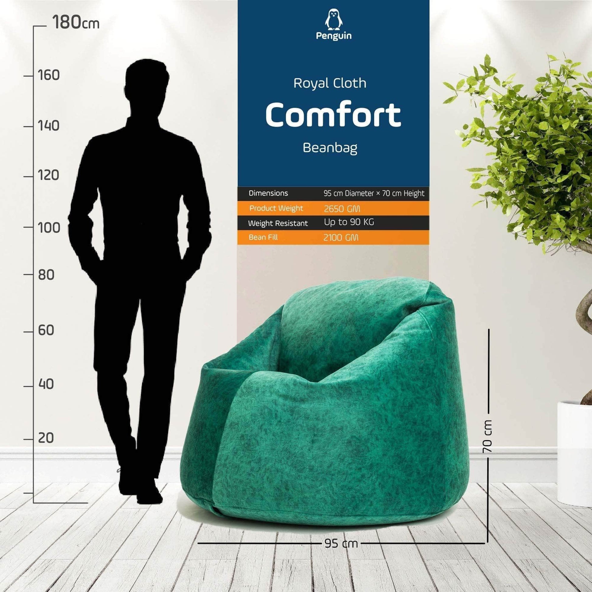 Penguin Group Bean Bags Royal Cloth Bean bag