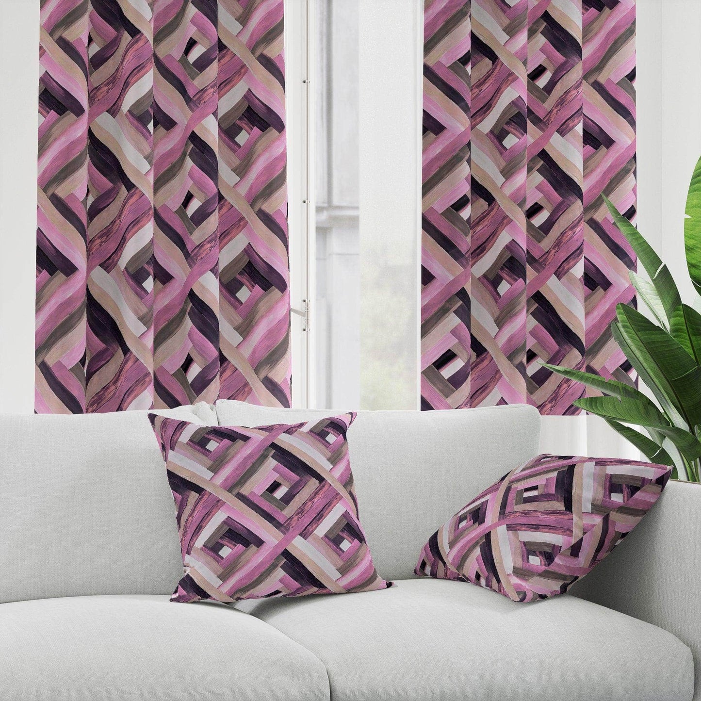 Penguin Group Curtains Pinky Diamond Rik-Tig Curtain