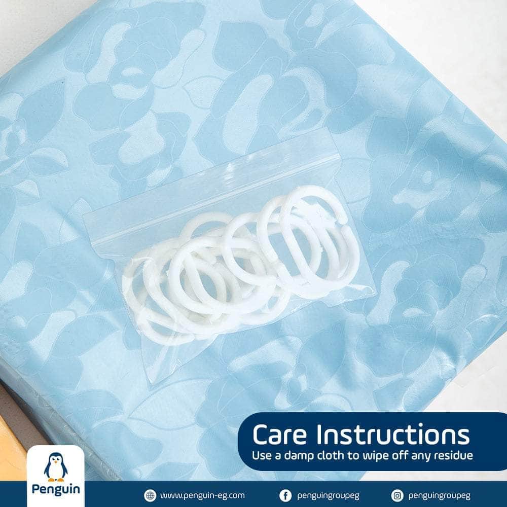 Penguin Group Curtains Shower Curtain