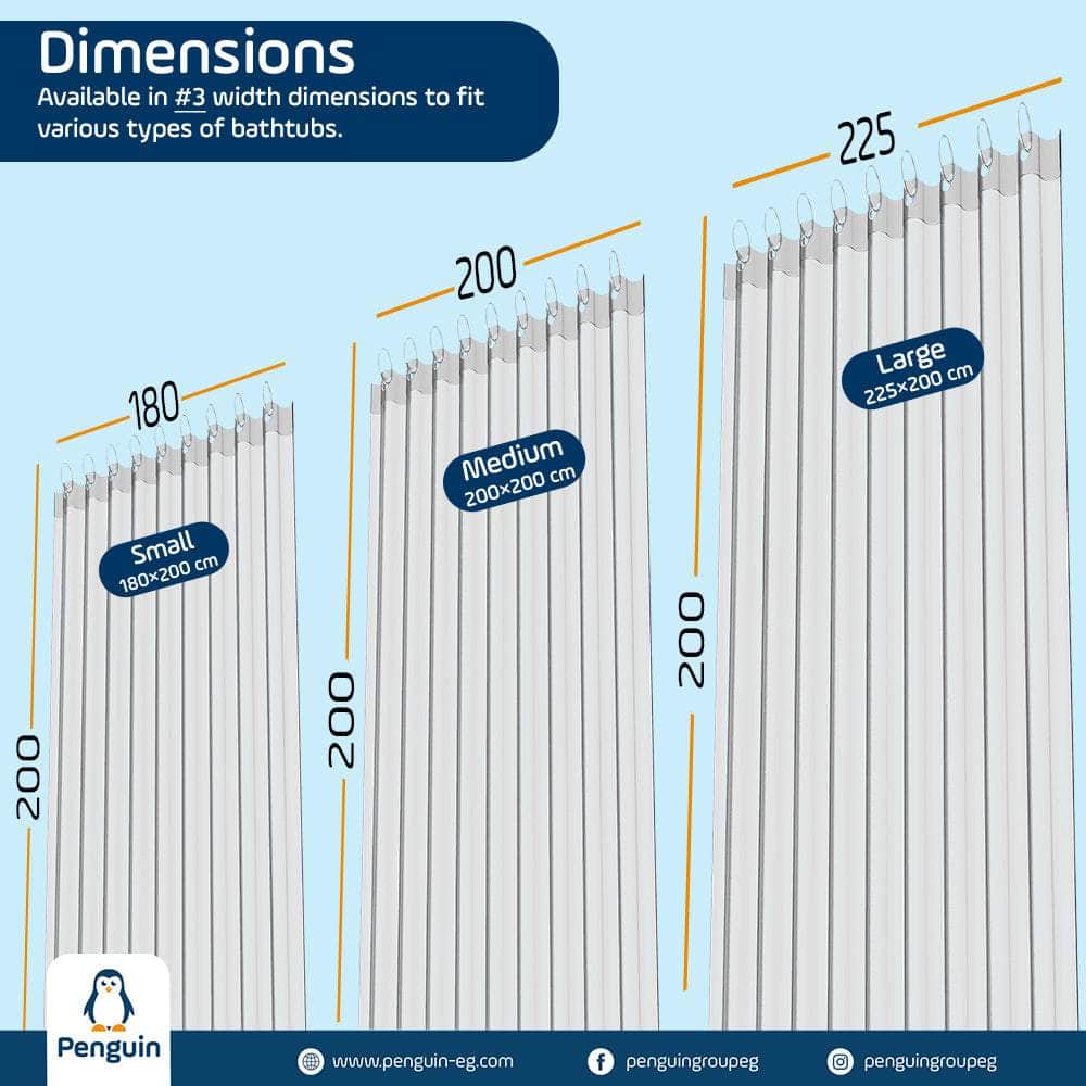 Penguin Group Curtains Shower Curtain