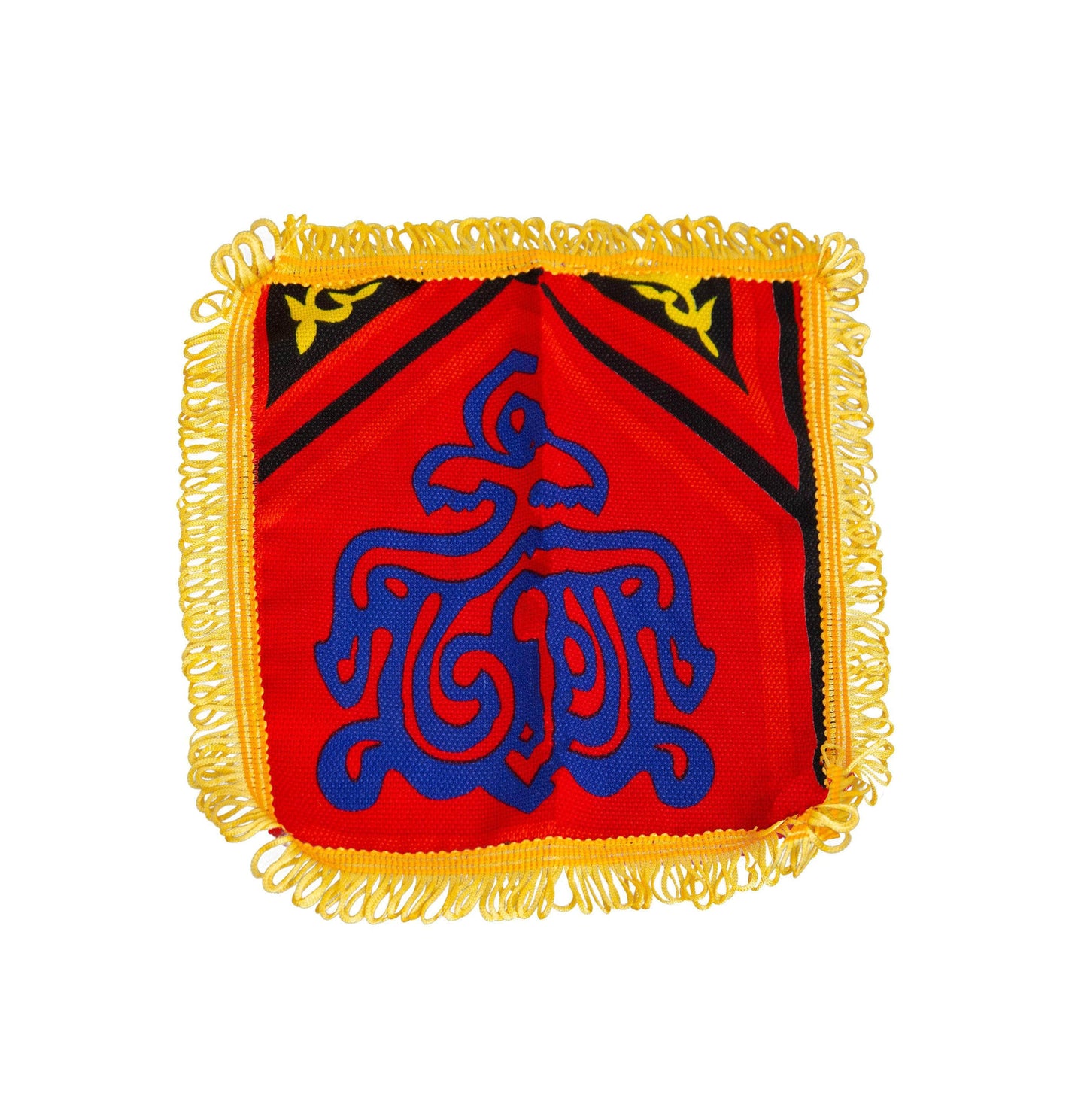 Penguin Group Table Runners Linen SQ. Golden Tassel Fringe Table Runner  - 25*25 cm