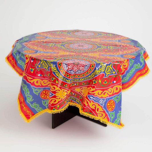 Penguin Group Tablecloth Plastic Golden Tassel fringe Tablecloth - 135*200