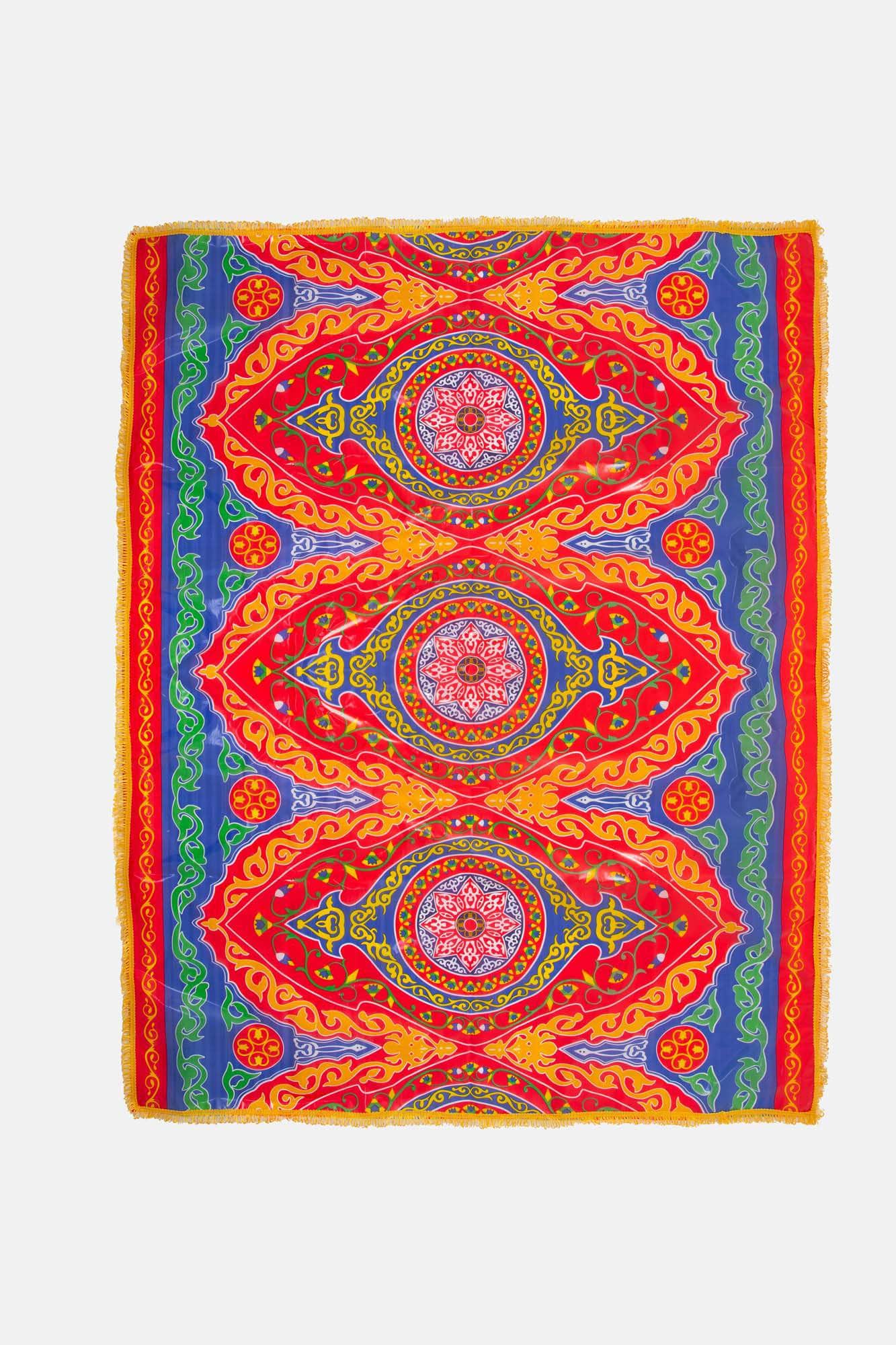 Penguin Group Tablecloth Plastic Golden Tassel fringe Tablecloth - 135*200