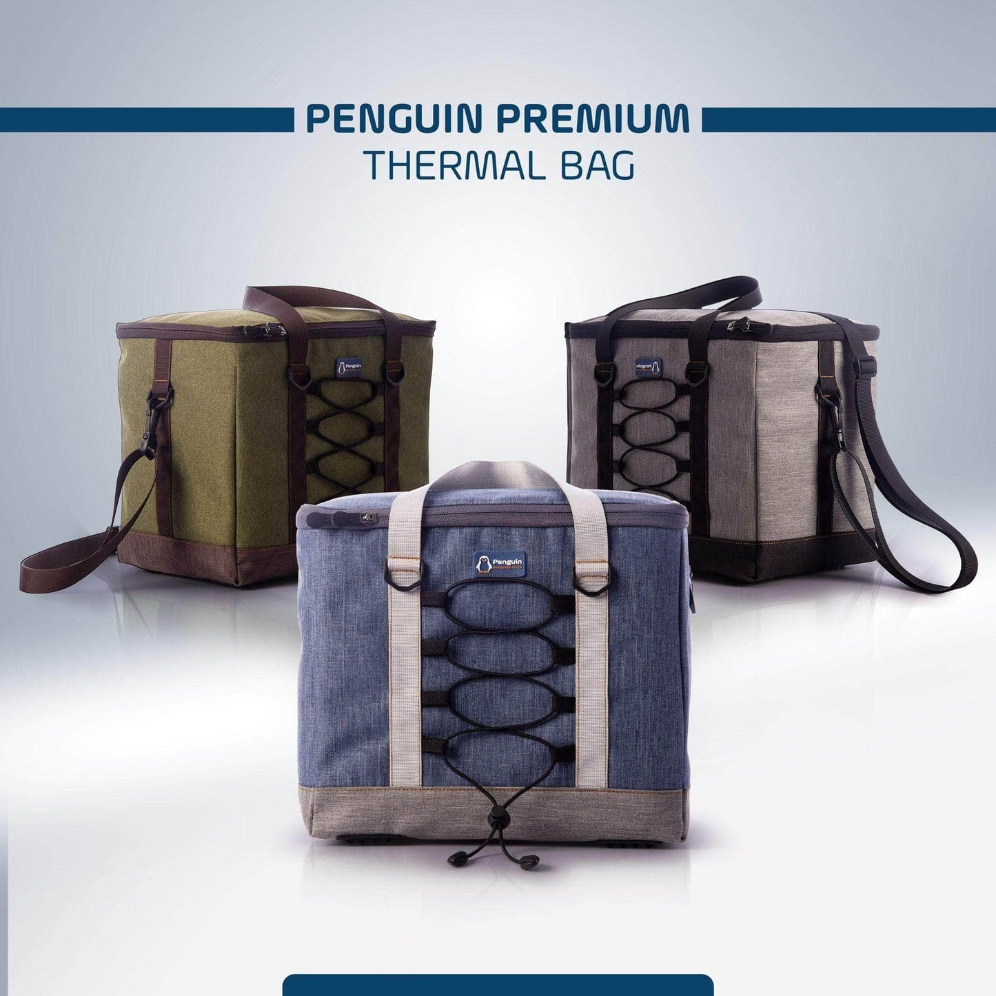 Penguin Group Thermal Bag 15 Liters, Exotic Jeans 3X Insulated thermal Bag