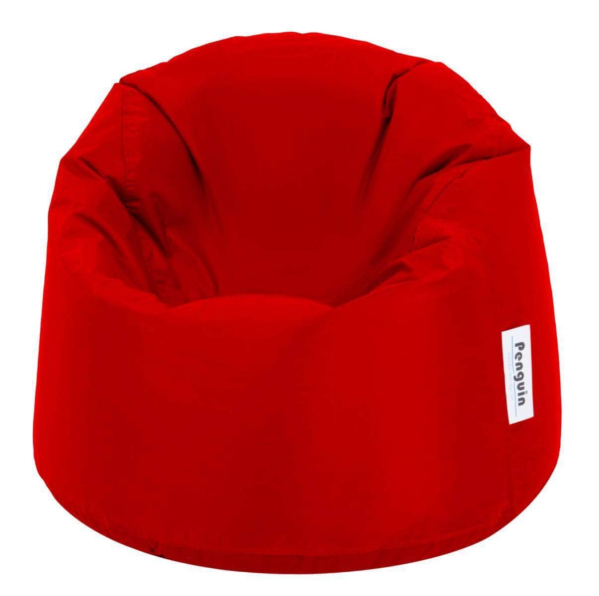 Penguin Group Waterproof Bean Bags Darkred Kids Waterproof Bean bag