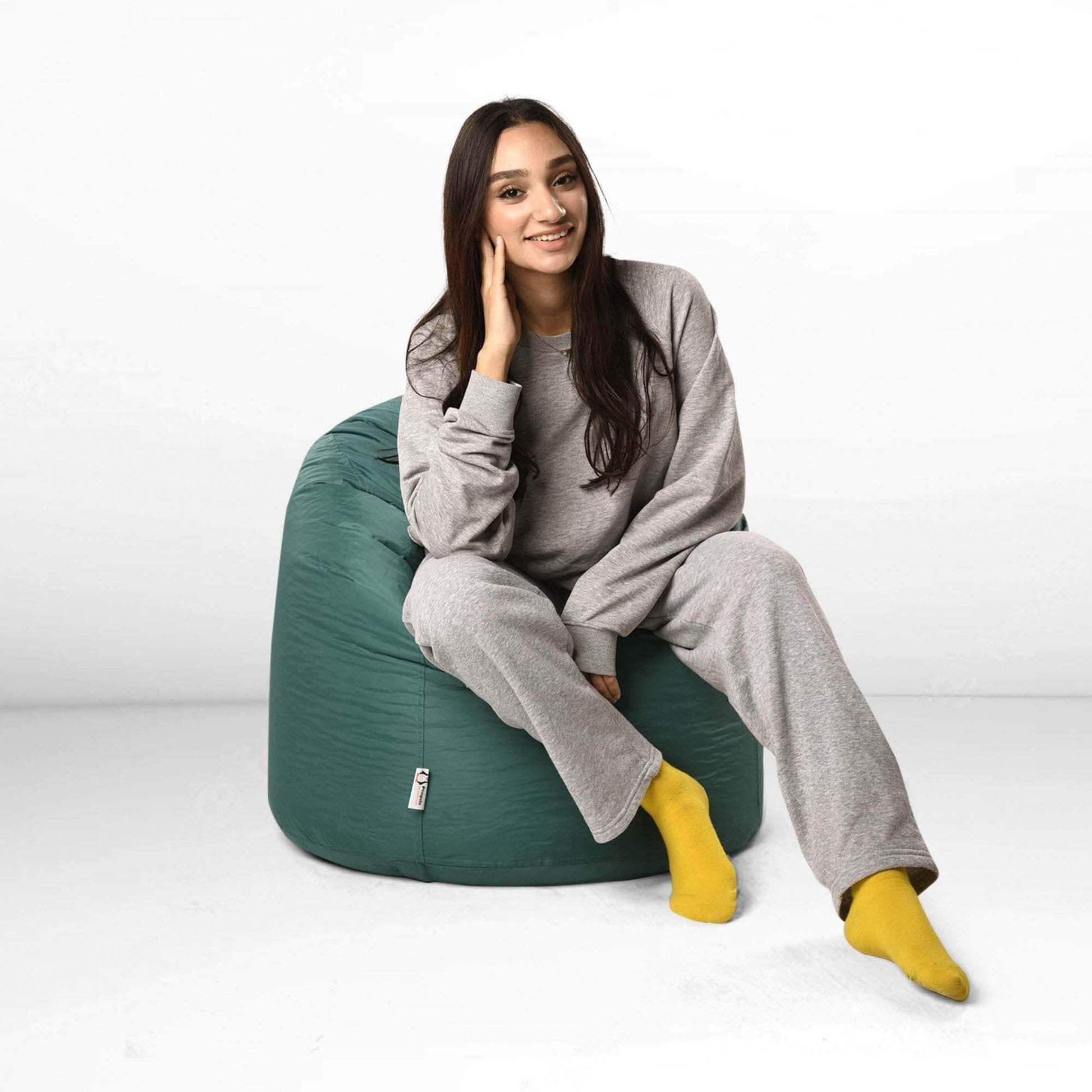 Penguin Group Waterproof Bean Bags Green Chair Waterproof Bean bag