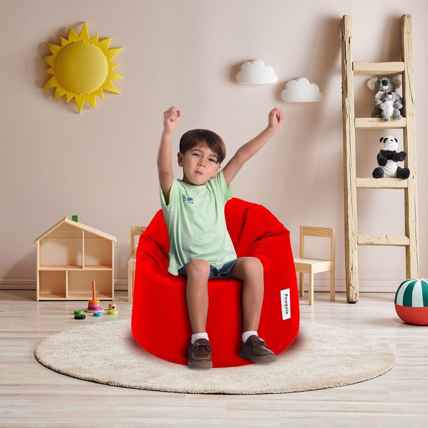 Penguin Group Waterproof Bean Bags Kids Waterproof Bean bag