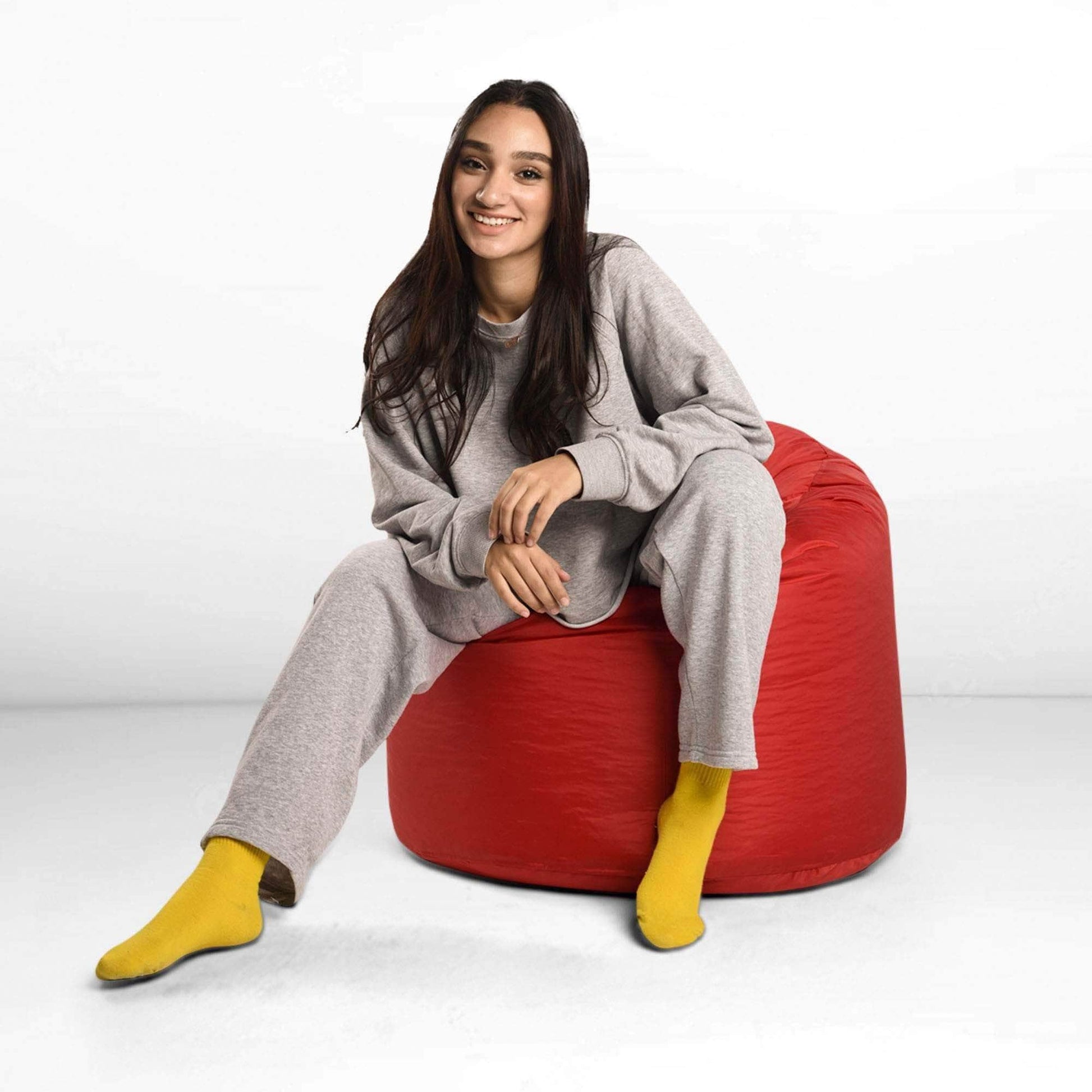 Penguin Group Waterproof Bean Bags Red Chair Waterproof Bean bag