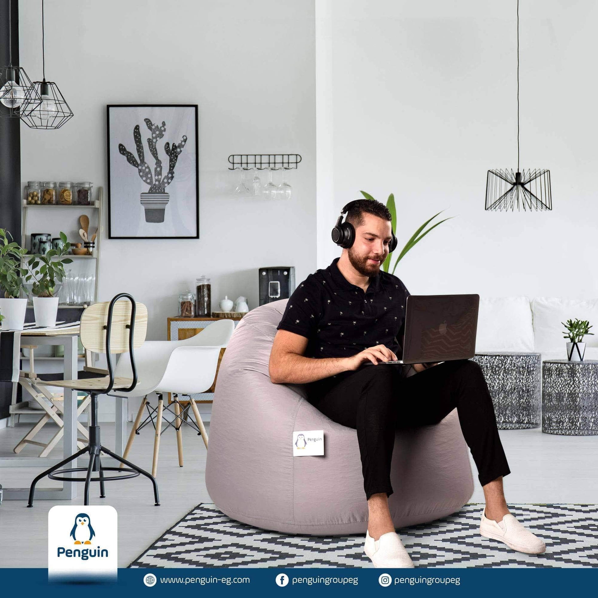 Penguin Group Waterproof Bean Bags Relax Waterproof Bean bag