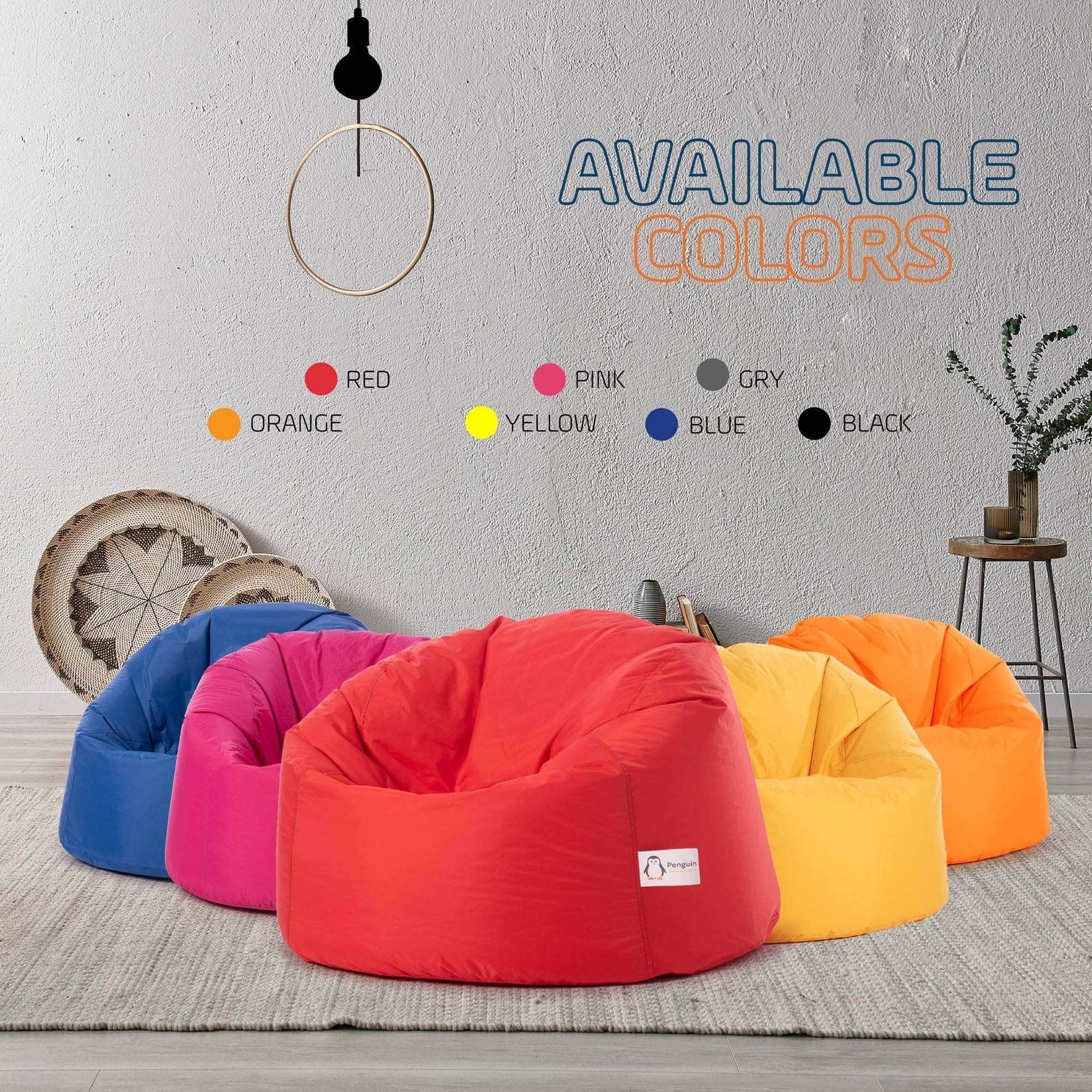 Penguin Group Waterproof Bean Bags Relax Waterproof Bean bag