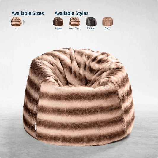 Exotic Fur Bean Bag