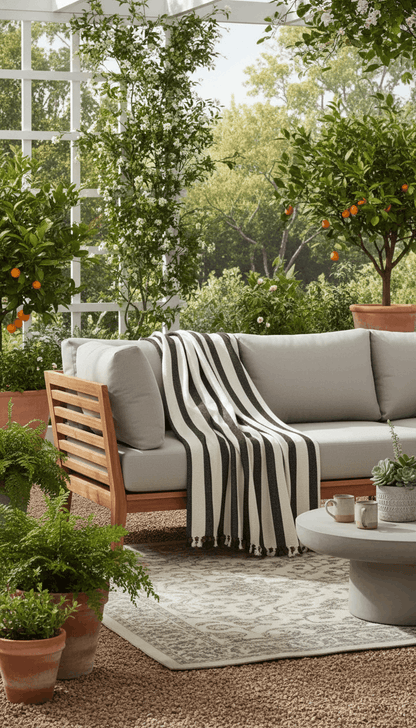 Bedspread Turkish Cotton Blankets Bed Cover Summer Coverlet - Black and white striped