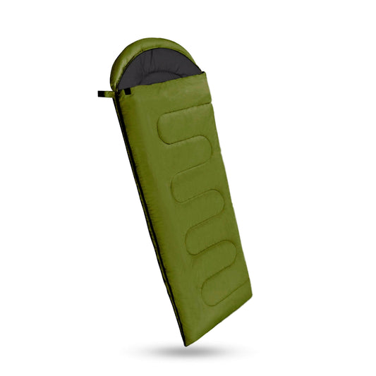 Penguin Camping & Hiking L (W 100 × H 210) cm / Oil-Green Special Capuchin Sleeping Bag