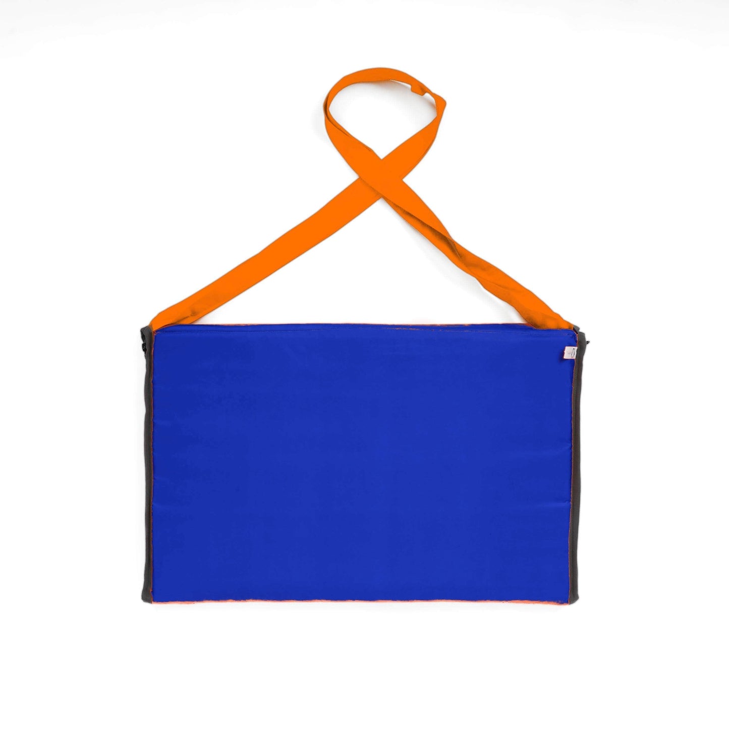 Penguin Camping Tools Blue x Orange Premium Beach Bag / Double Folded Mat