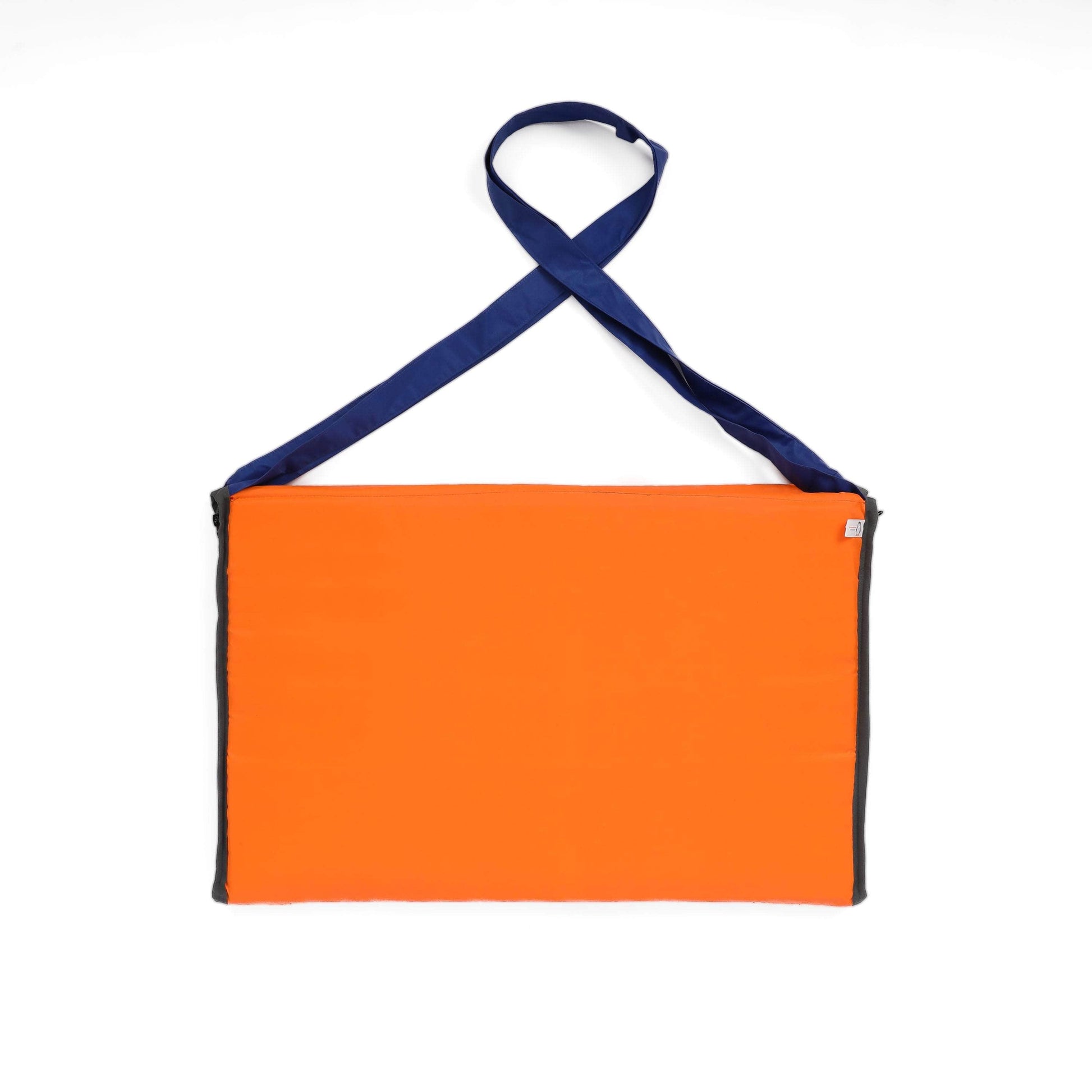 Penguin Camping Tools Orange x Blue Premium Beach Bag / Double Folded Mat