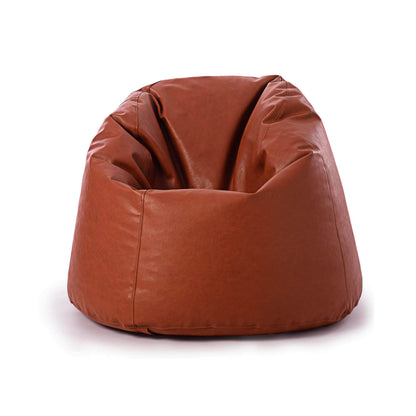 Penguin Group Bean Bags Coffee Premium Leather Bean Bag