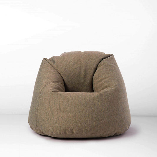 Penguin Group Bean Bags Dark Taupe Premium Linen Bean Bag
