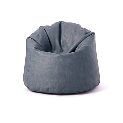 Penguin Group Bean Bags Grey Premium Leather Bean Bag