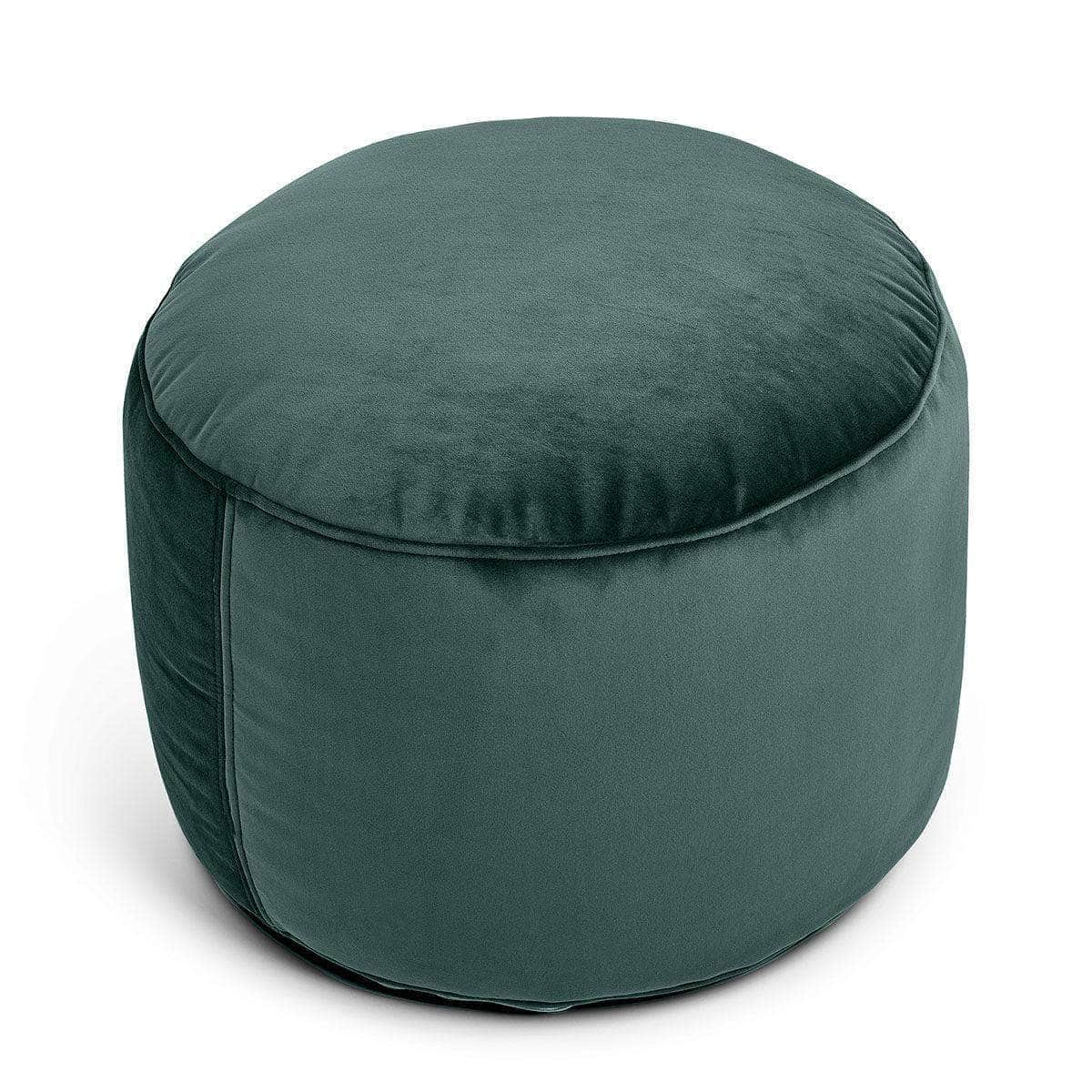 Penguin Group Bean Bags Petrol / Medium ( 30 H × 40 D) Velvet Pouf Beanbag