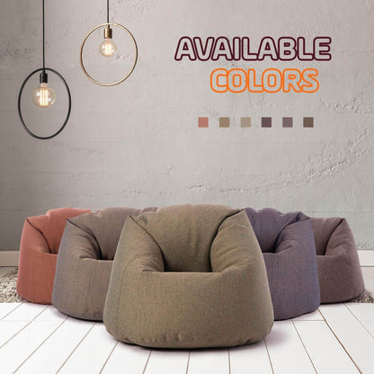 Penguin Group Bean Bags Premium Linen Bean Bag
