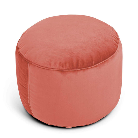 Penguin Group Bean Bags Rhubarb / Medium ( 30 H × 40 D) Velvet Pouf Beanbag