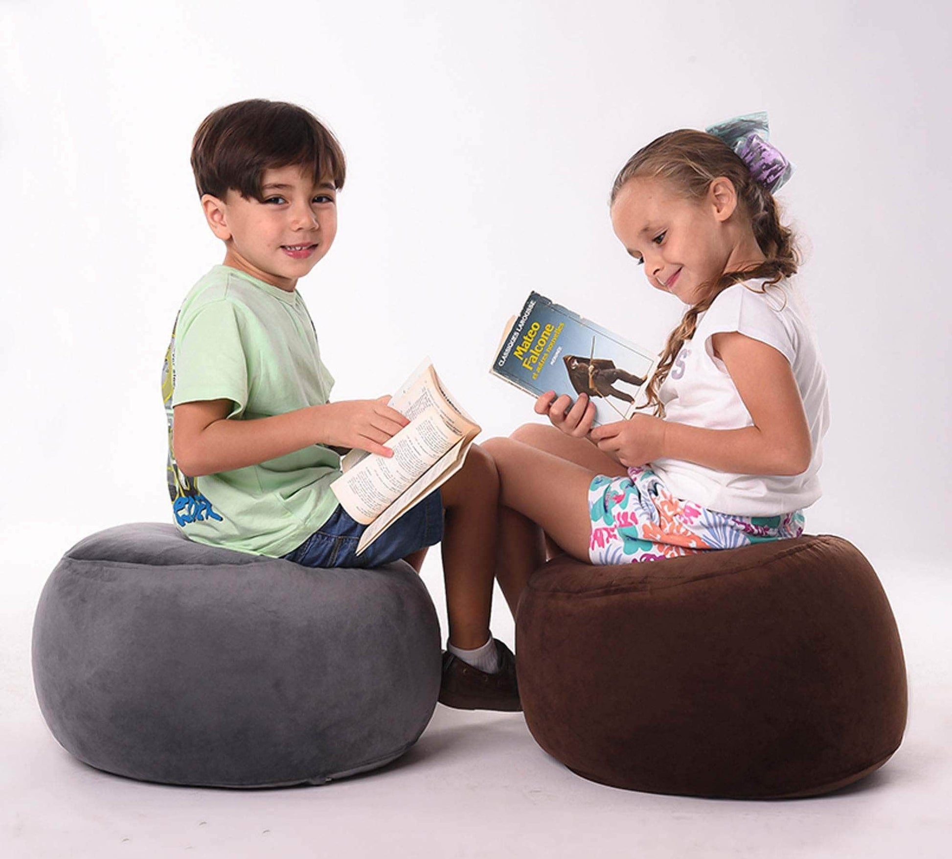 Penguin Group Bean Bags Velvet Pouf Beanbag