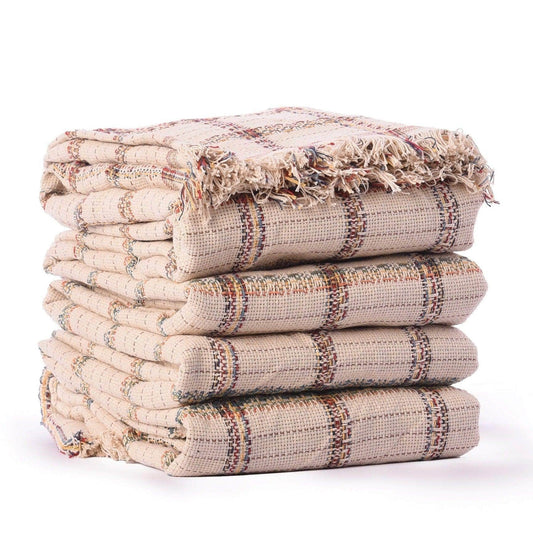Penguin Group Blanket & Duvet Squared Strap Tassel Fringe Throw Blanket 240 cm2