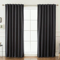 Dark Grey Velvet RikTig curtain