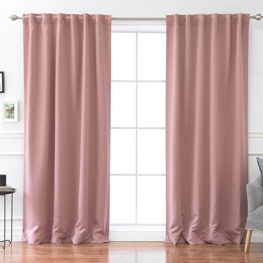 Penguin Group Curtains 250 H × 280 W (cm) Kashmir Velvet RikTig curtain