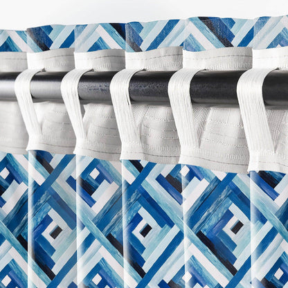 Penguin Group Curtains Blue Diamond Rik-Tig Curtain