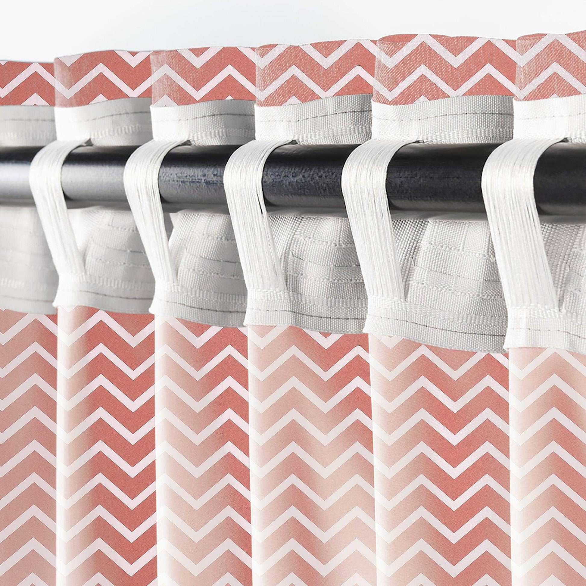 Penguin Group Curtains Brown Zigzag Rik-Tig Curtain
