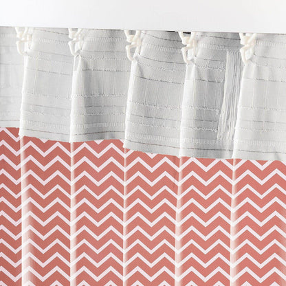 Penguin Group Curtains Brown Zigzag Rik-Tig Curtain