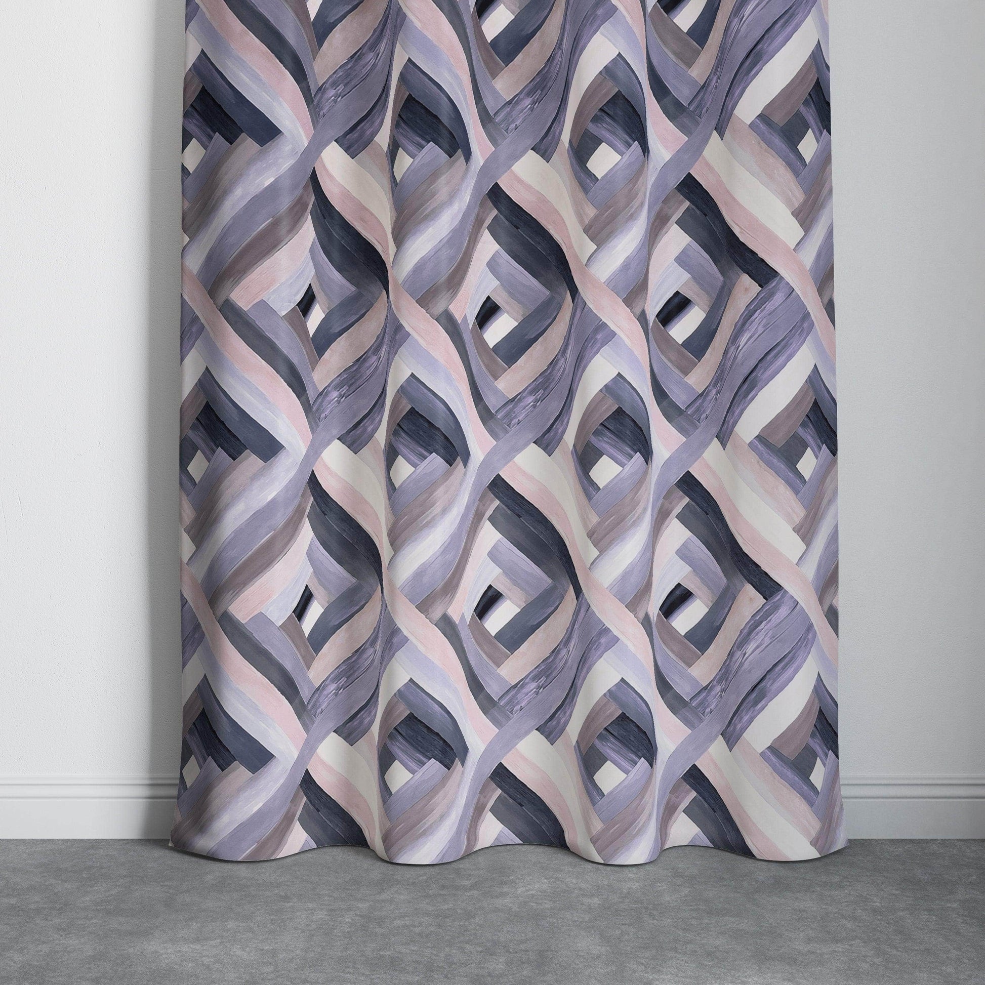 Penguin Group Curtains Grey Diamond Rik-Tig Curtain