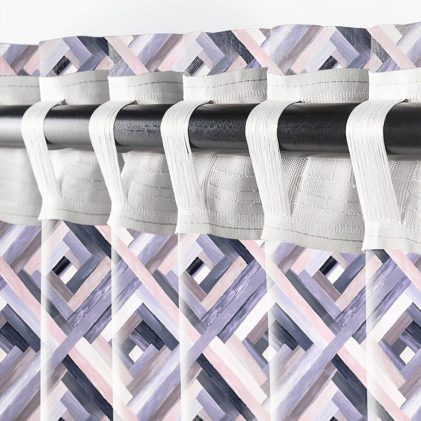 Penguin Group Curtains Grey Diamond Rik-Tig Curtain