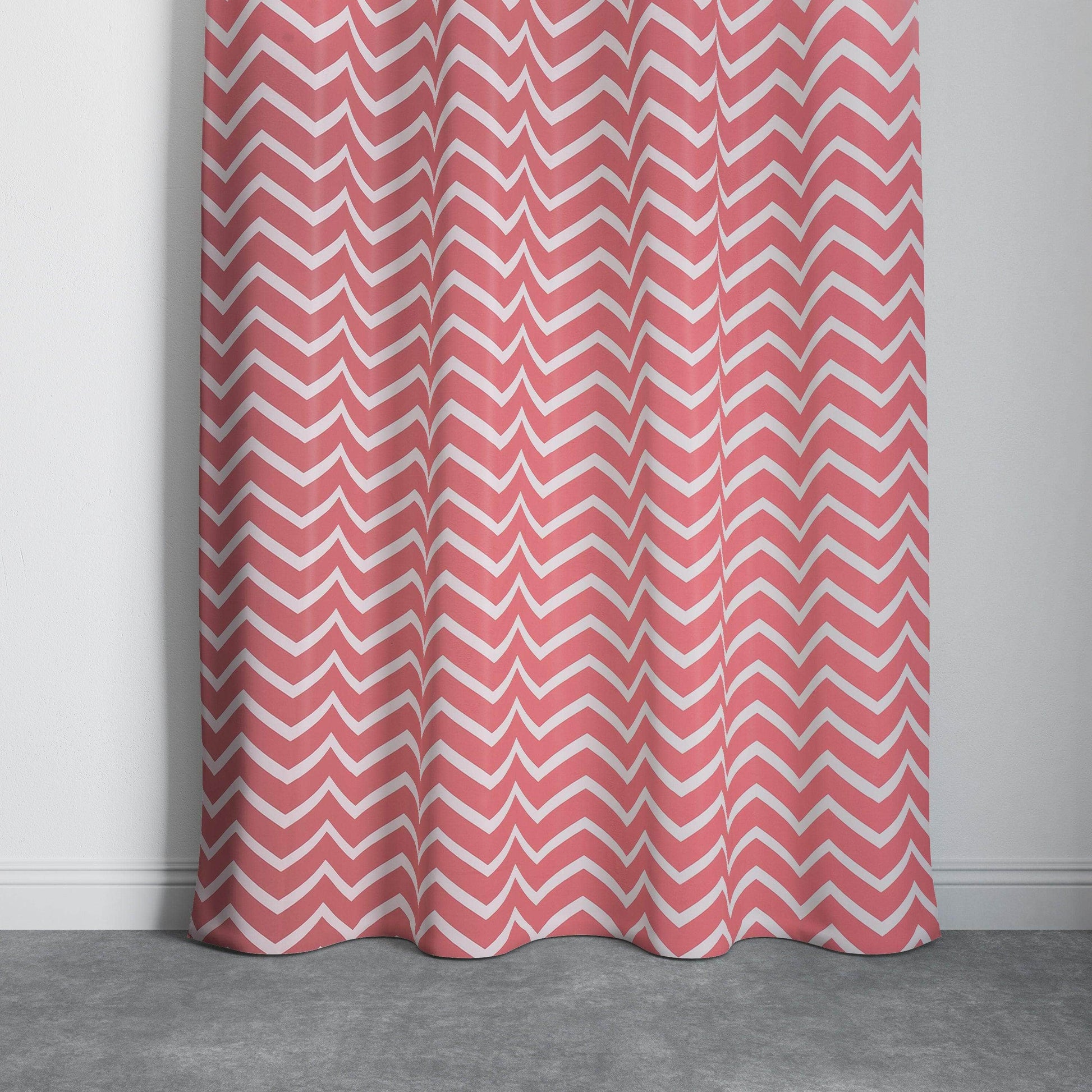 Penguin Group Curtains Pinky Zigzag Rik-Tig Curtain