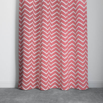 Penguin Group Curtains Pinky Zigzag Rik-Tig Curtain