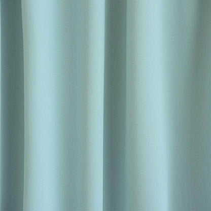 Penguin Group Curtains Turquoise Velvet RikTig curtain