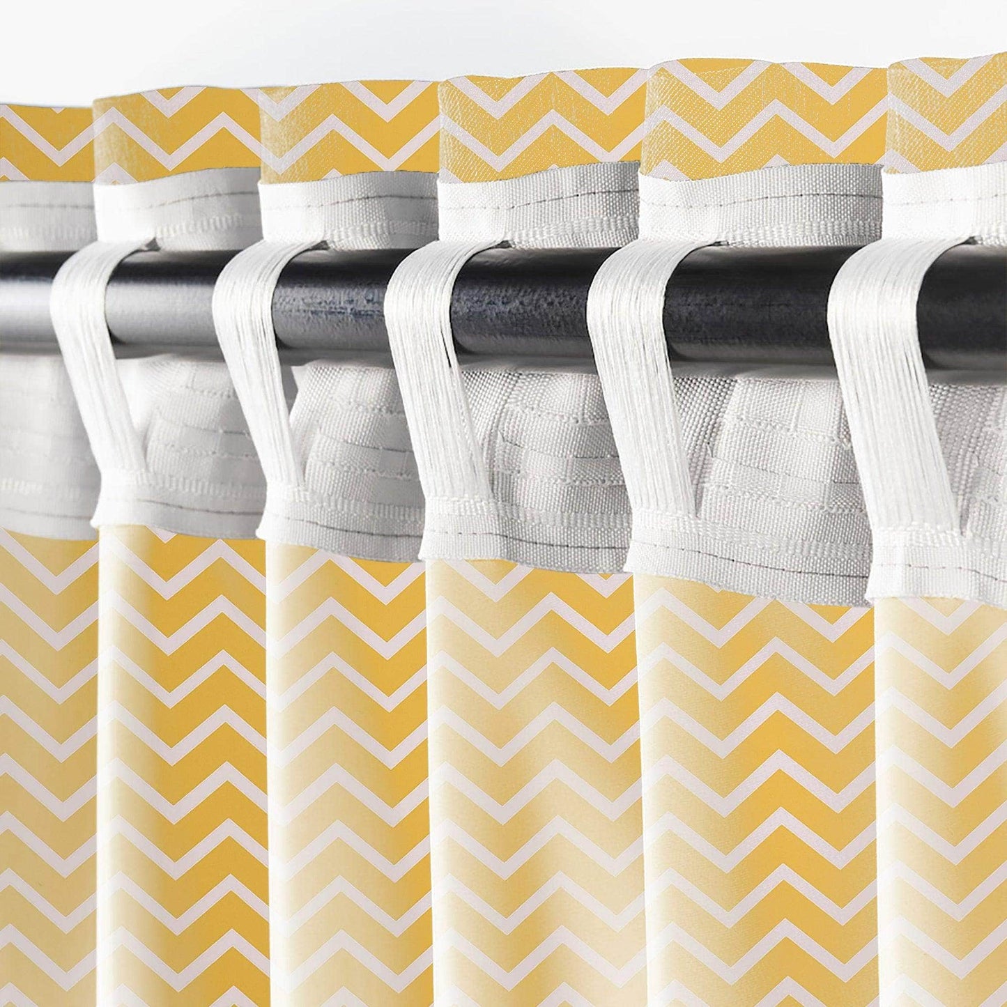 Penguin Group Curtains Yellow Zigzag Rik-Tig Curtain
