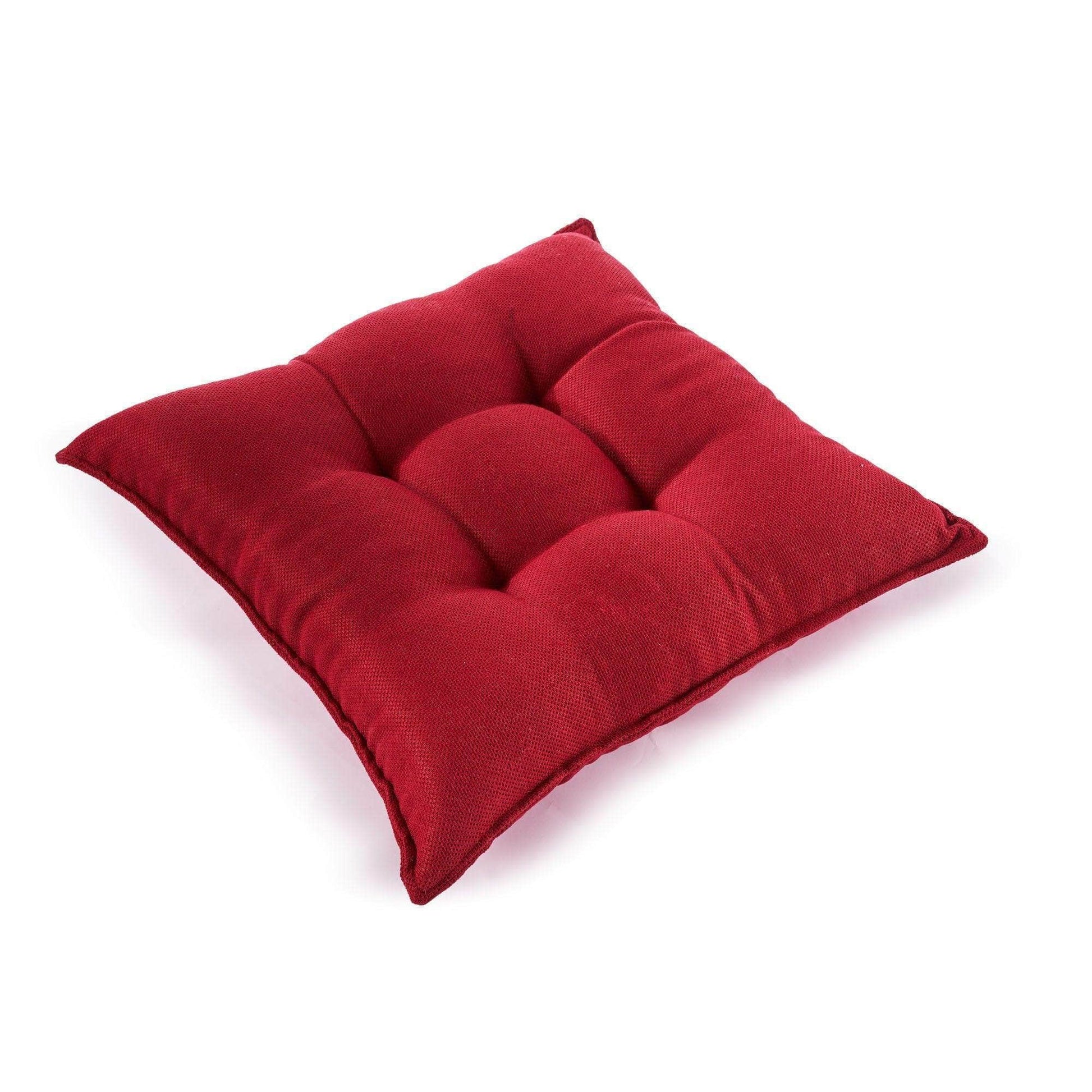 Penguin Group Cushions Darkred Cotton Modern Cushion 40×40×7 cm