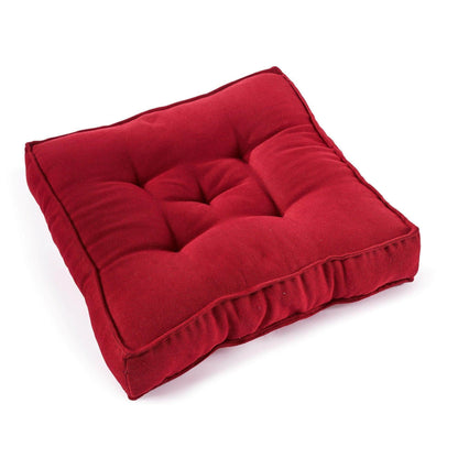 Penguin Group Cushions Darkred Cotton Square Cushion 50×50×10 cm