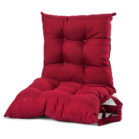 Penguin Group Cushions Darkred Fiber Double Folded Chair Cushion 65×30 cm
