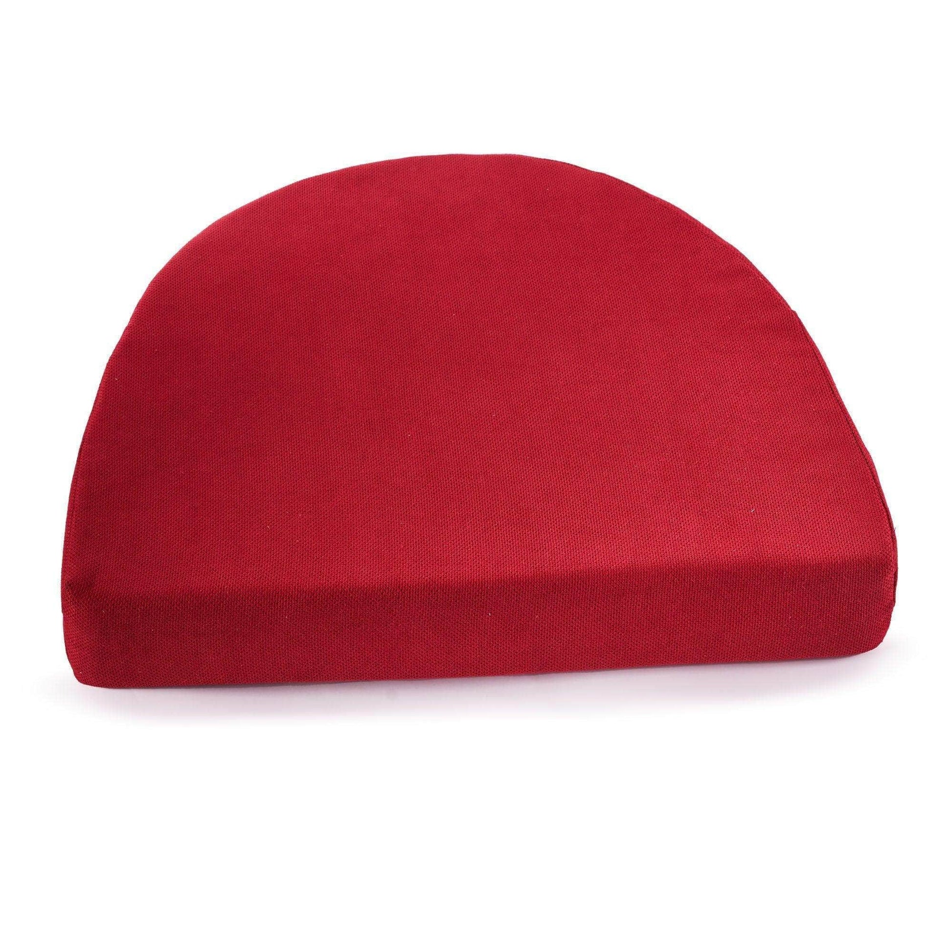 Penguin Group Cushions Darkred Half-Circle Sponge Cushion 44×50×8cm
