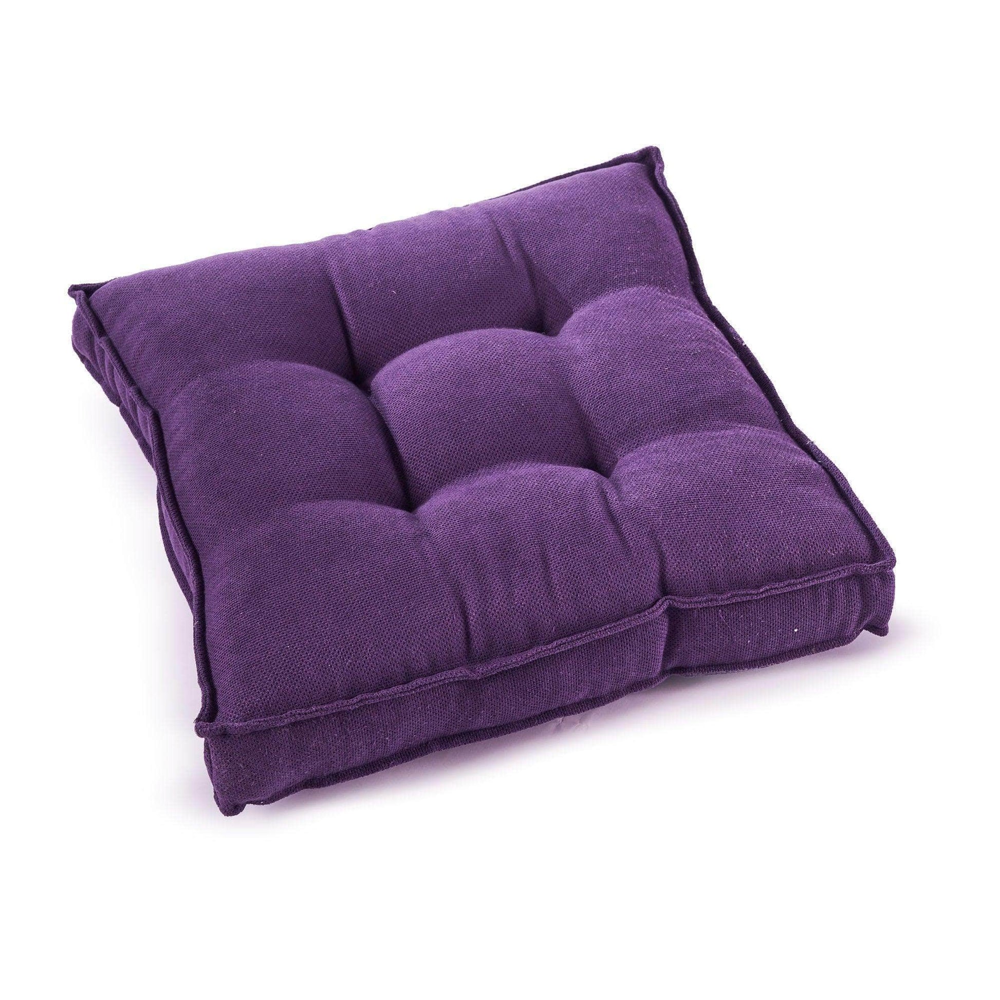 Penguin Group Cushions Mauve Cotton Square Cushion 45×45×7 cm