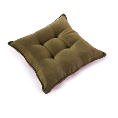 Penguin Group Cushions Oil Green Cotton Modern Cushion 40×40×7 cm