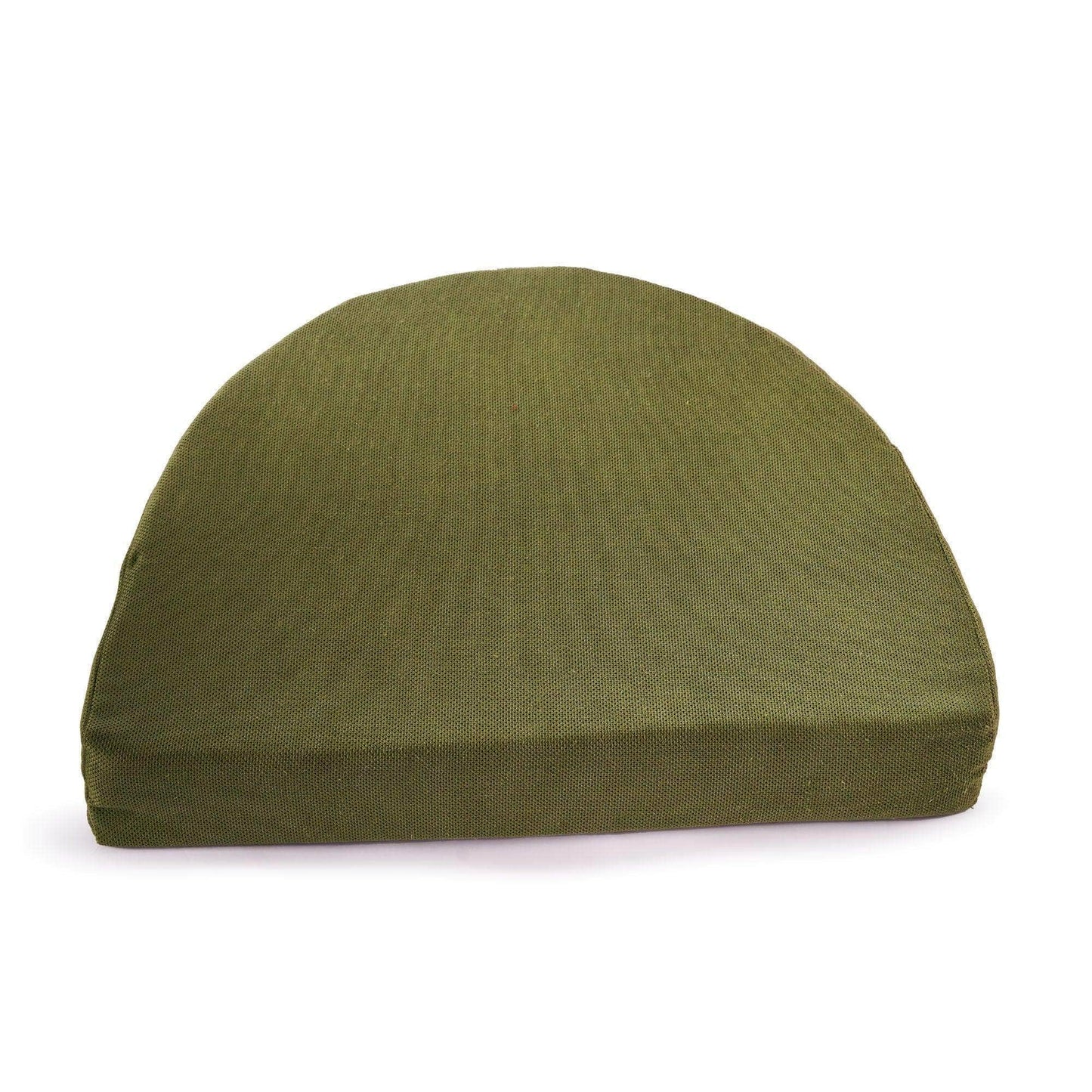 Penguin Group Cushions Oil Green Half-Circle Sponge Cushion 44×50×8cm