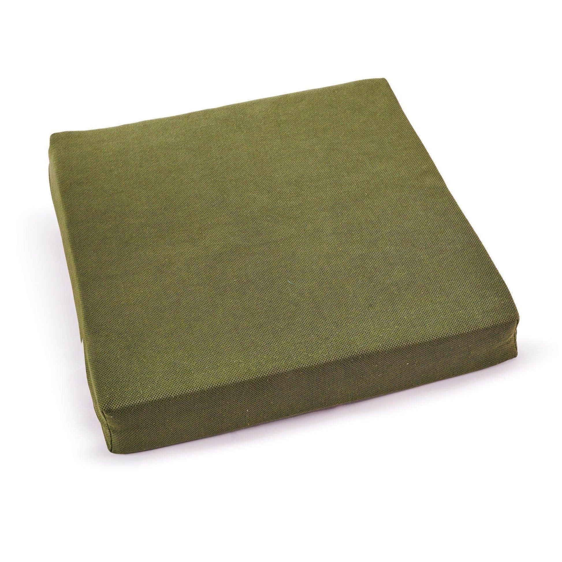 Penguin Group Cushions Oil Green Square Sponge Cushion 50×52×8 cm