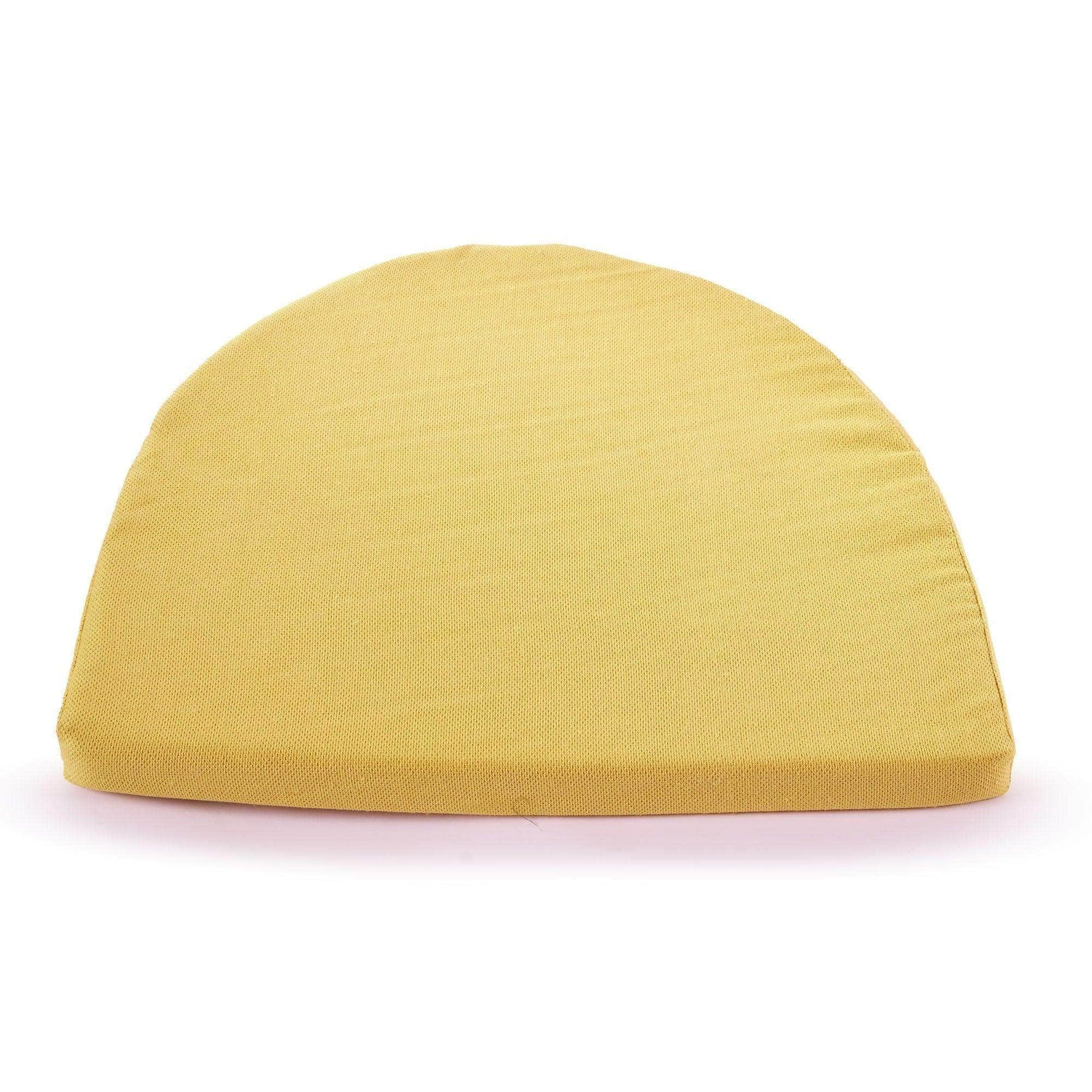 Penguin Group Cushions Yellow Half-Circle Sponge Cushion 44×50×4cm