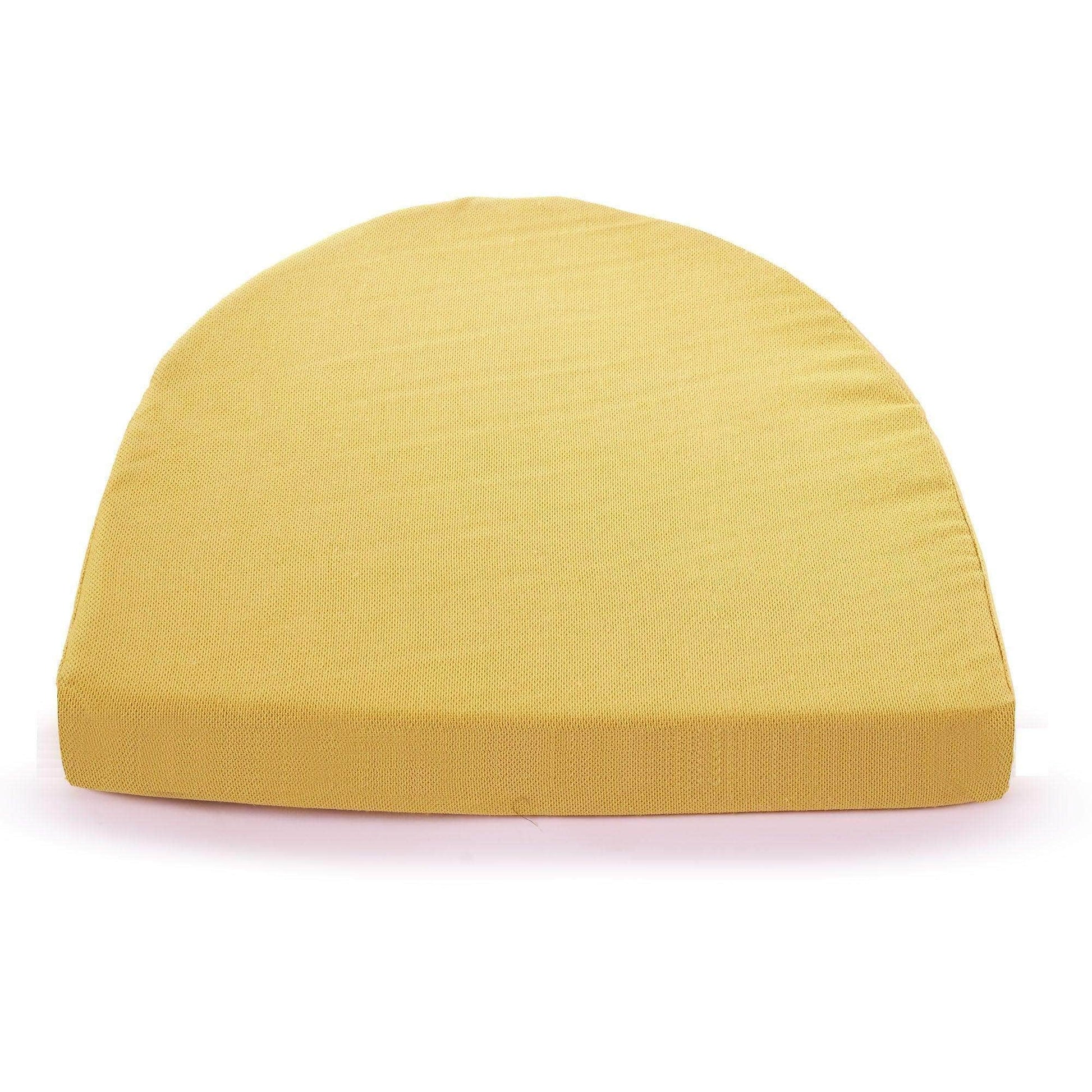 Penguin Group Cushions Yellow Half-Circle Sponge Cushion 44×50×8cm